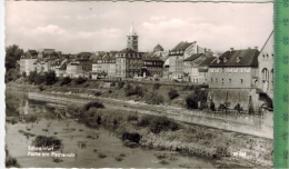 Schweinfurt, Partie Am Fischerrain Um 1960/1970, Verlag: Hildenbrand, Göppingen, POSTKARTE, Rückseite Beschrieben - Schweinfurt