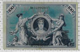 World Paper Money N° 33a Etat TTB+ - 100 Mark