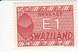 Swaziland Fiskale Zegel E1(nog Niet In Barefoot) - Swaziland (1968-...)