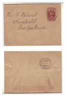 1895? Postal Newspaper Wrapper Stationery UK Great Britain England To Neuchatel - Postwaardestukken