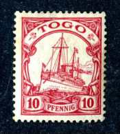 1796e  Togo 1900  Mi.#9 M*nno Gum Offers Welcome! - Nuova Guinea Tedesca