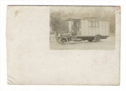 ESSONNE  /  BOUTIGNY-sur-ESSONNE  /  LE  CAMION-ROULOTTE  DE  Mme PONTON , ARTISTE-PEINTRE - Camión & Camioneta