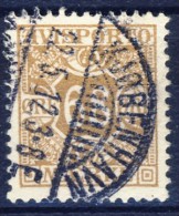 ##C2502. Denmark 1907. AVISPORTO. Michel 7X. Cancelled(o) - Postage Due