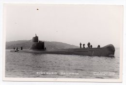 Cpsm - Sous-marin "Dauphin" - (d'escadre Type Narval - Marine De Guerre) - Sous-marins