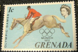 Grenada 1972 Munich Olympics Showjumping 1c - Mint - Grenade (...-1974)