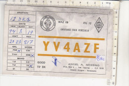 PO2340C# CARTE QSL - RADIO CLUB VENEZOLANO - VENEZUELANO 1994 - Radio