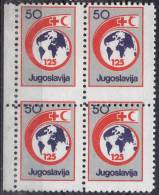 YUGOSLAVIA - JUGOSLAVIA - ERROR - VERT. IMPERF. - TBC TAX - RED CROSS - Pair - **MNH -1987 - Wohlfahrtsmarken