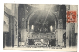 Paimboeuf (44) : L´intérieur De L´église Saint-Louisen 1910. - Paimboeuf