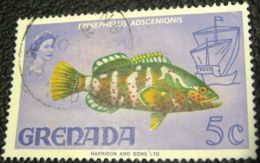 Grenada 1968 Epinephelus Adscenionis 5c - Used - Grenade (...-1974)