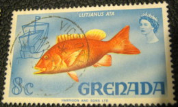 Grenada 1968 Lutjanus Ata 8c - Used - Granada (...-1974)