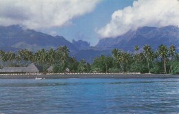 ZS50117 Beach Of Taaone    2 Scans - Tahiti