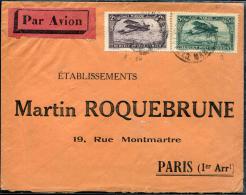 MAROC - PA 3 & 10, SUR LETTRE AVION, DE CASABLANCA LE 8/5/1938, POUR PARIS - TB - Lettres & Documents