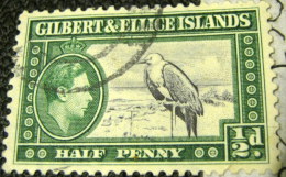 Gilbert And Ellice Islands 1939 King George VI Frigate Bird 0.5d - Used - Îles Gilbert Et Ellice (...-1979)