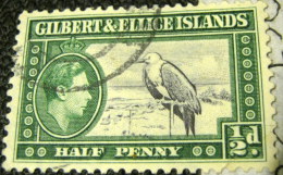 Gilbert And Ellice Islands 1939 King George VI Frigate Bird 0.5d - Used - Gilbert- Und Ellice-Inseln (...-1979)