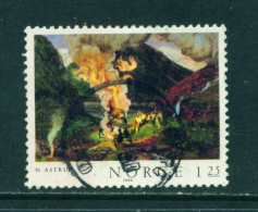NORWAY - 1980  Paintings  1k25  Used As Scan - Used Stamps