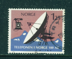 NORWAY - 1980  Telephone Centenary  1k25  Used As Scan - Oblitérés