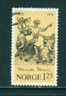 NORWAY - 1978  Ibsen  1k25  Used As Scan - Oblitérés