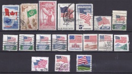 Lot De 18 Timbres En Vrac - Other & Unclassified