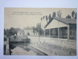 CASTERA-VERDUZAN  (Gers)  :  Station Thermale  -  Marché  Couvert  -  Groupe  Scolaire - Castera