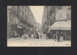 CP Rue Jean Vaury 1912 - Paris (14)