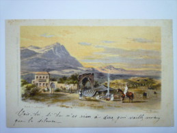 Abend In JERICHO  :  Carte Fantaisie  Illustrée Par F. PERLBERG  ( Vers 1898) - Palestine