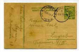 YOUGOSLAVIE / ENTIER POSTAL / STATIONERY / 1955 / - Postal Stationery