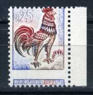 FRANCE .Timbre Variété N° 1331 BdF Piquage A Cheval , Impression Défectueuse , Soleil Noir . Neuf ** Signé CALVES - Unused Stamps
