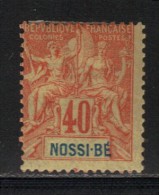 NOSSI-BE N° 36 * - Unused Stamps