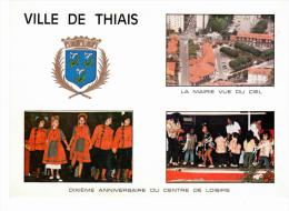 Thiais - Carte De Voeux Pour Noël Et Nouvel An (2 Scans) - Thiais