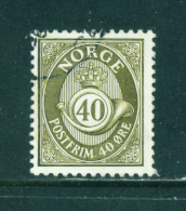 NORWAY - 1978  Posthorn  40o  Used As Scan - Used Stamps