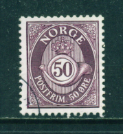 NORWAY - 1978  Posthorn  50o  Used As Scan - Used Stamps