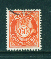 NORWAY - 1978  Posthorn  60o  Used As Scan - Used Stamps