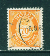 NORWAY - 1978  Posthorn  70o  Used As Scan - Gebraucht