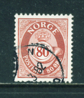 NORWAY - 1978  Posthorn  80o  Used As Scan - Gebraucht