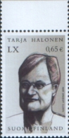 Finlandia Finland 2003 Special Stamp 60th Birthday Of President  Tarja Halonen 1v ** MNH Complete Set - Ongebruikt