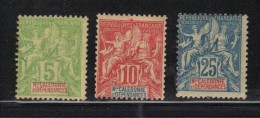 NCE N° 59, 60, 62 * - Unused Stamps