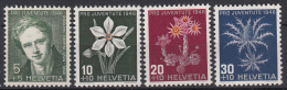 ZWITSERLAND - Michel - 1946 - Nr 475/78 - MNH** - Unused Stamps