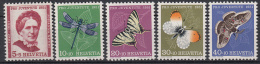 ZWITSERLAND - Michel - 1951 - Nr 561/65 - MNH** - Unused Stamps