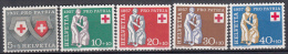 ZWITSERLAND - Michel - 1957 - Nr 641/45 - MNH** - Neufs