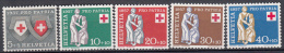 ZWITSERLAND - Michel - 1957 - Nr 641/45 - MNH** - Ongebruikt