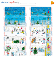 Nederland  2013  Kerstmis Christmas Weihnachten  Noell Velletje/sheetlet Postfris/mnh/neuf - Unused Stamps
