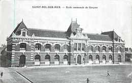 Oct13 900 : Saint-Pol-sur-Mer  -  Ecole Communale De Garçons - Saint Pol Sur Mer