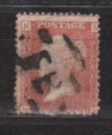 Engeland United Kingdom, Great Britain, Angleterre, Bretagne, Queen Victoria, SG 43, Y&T 26, MICHEL 16 - Used Stamps