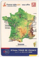 Ticket PR33  -   Tour De France 2000    -  3mn  -  Neuf - FT