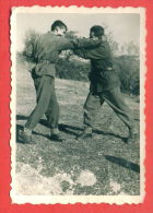 135879 / Martial REAL PHOTO - MILITARY SOLDIERS - Karate - Became Popular Among Servicemen - Bulgaria Bulgarie Bulgarien - Martial