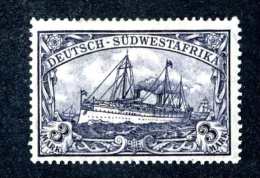1922e  GSWA 1906  Mi.#31B Mint*  Offers Welcome! - Sud-Ouest Africain Allemand