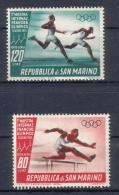 Rep. Di San Marino - Posta Aerea - Sass. 114-115 ** MNH - Corréo Aéreo