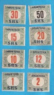 1918 SHS CROAZIA HRVATSKA JUGOSLAVIJA  PORTO   HINGED - Ungebraucht