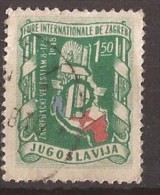1948 JUGOSLAVIJA ZAGREB FAIR  USED - Gebraucht