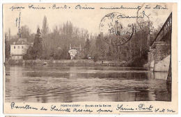 CPA Ponthierry  Bords De La Seine 77 Seine Et Marne - Saint Fargeau Ponthierry